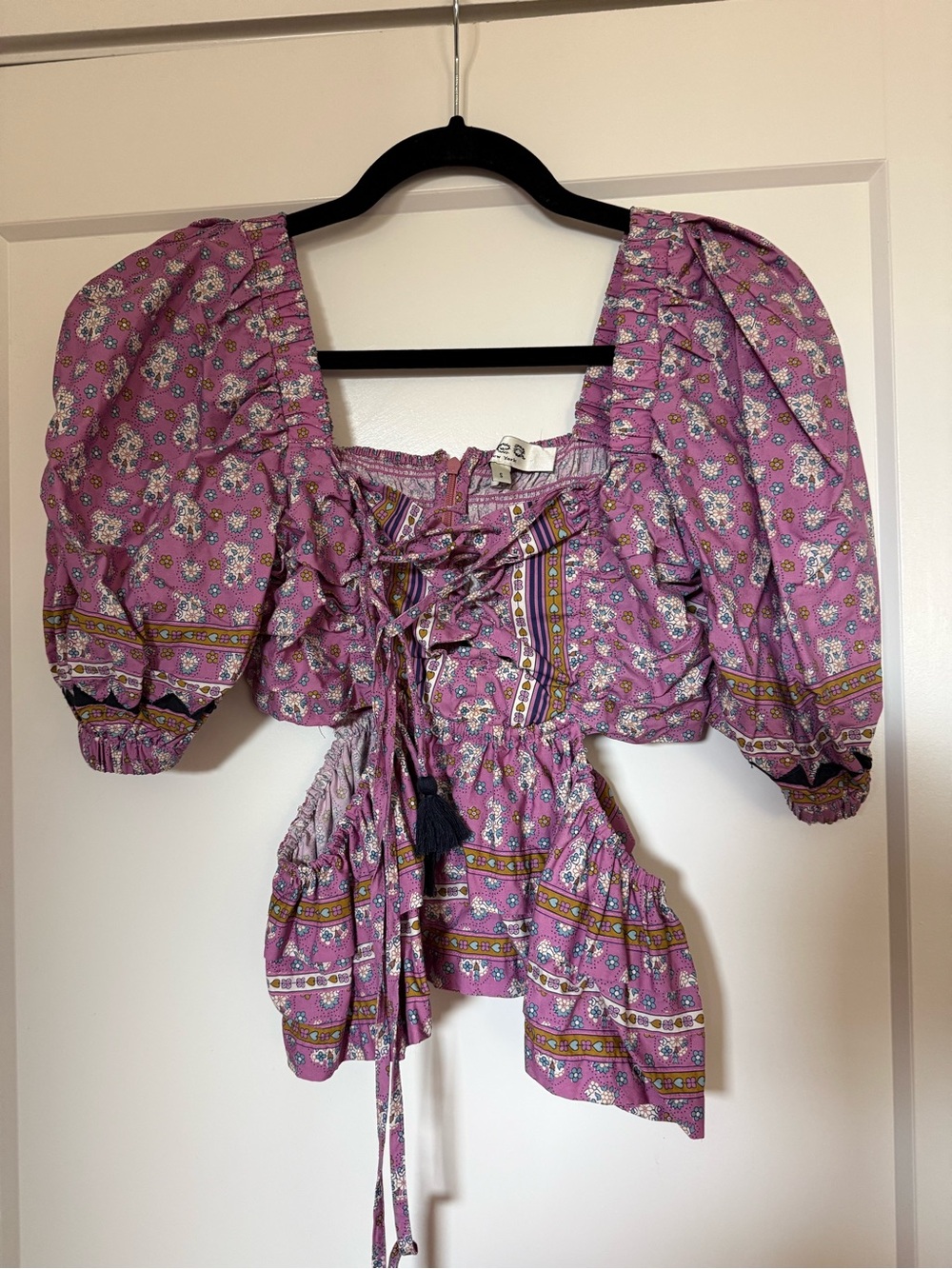 SEA New York Perry cutout top
